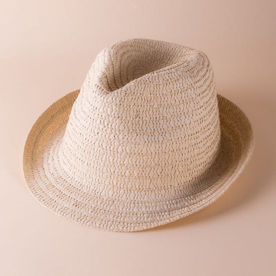 Goya 39021 - Unisex Korte Rand Hoed van Papierstro DOMINICA