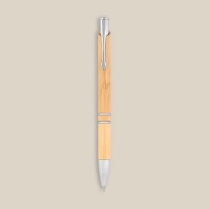 Goya 39517 - Bamboe pen met aluminium clip POND