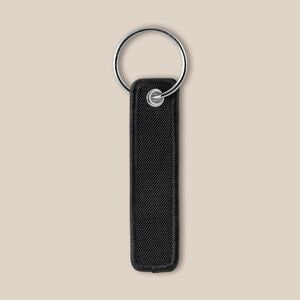Goya 50700 - Polyester Elongated Textile Keychain SILBÓN