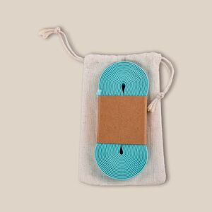 Goya 52063 - Elastic Jump Band, 4m, Cotton Bag SKY