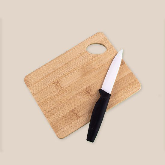 Goya 52510 - Planche de cuisine en bambou avec trou JAYA