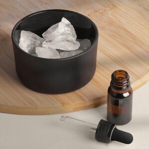 Goya 52535 - Diffuseur aromatique avec pierres blanches et huile essentielle de lavande HIMALAYA