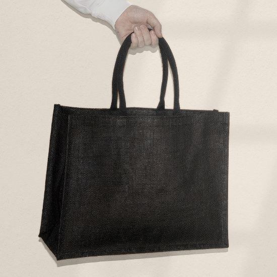 Goya 52558 - Sac en Jute Poignées Coton Renforcées NATIVE