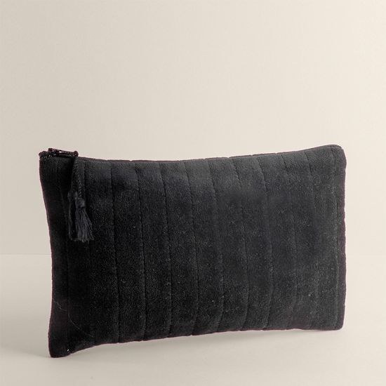 Goya 52562 - Trousse de toilette plate velours décorée VOLGA