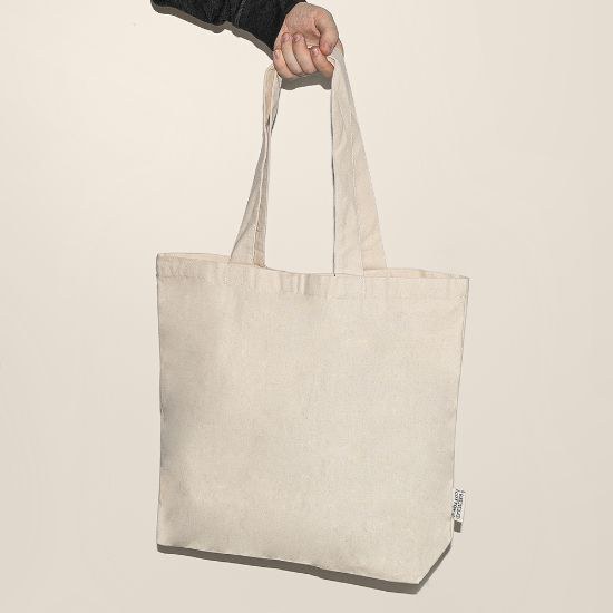 Goya 52571 - Sac en coton recyclé 100% avec poche LAKE