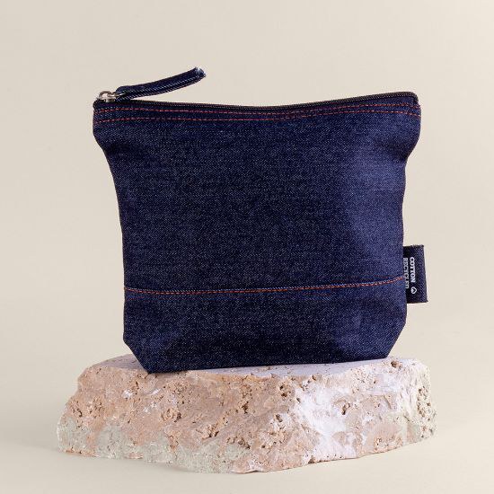 Goya 53007 - Trousse de toilette en coton recyclé et denim NASHVILLE