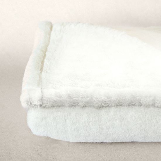 Couverture douce 500 gr/m² polyester avec ruban KANIN