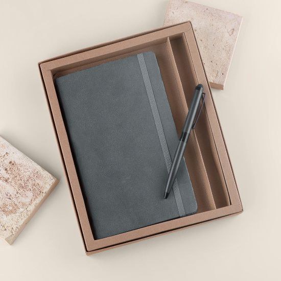 Goya 53588 - Ensemble élégant carnet spécial et stylo métallique TWILIGHT