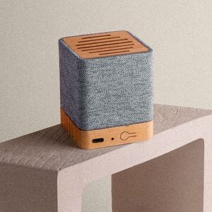 Goya 53582 - Draadloze Bluetooth 5.0 Speaker, Bamboe & RPET IVY