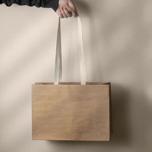 Goya 53575 - Premium cadeautas met lange katoenen hengsels - FSC STOR
