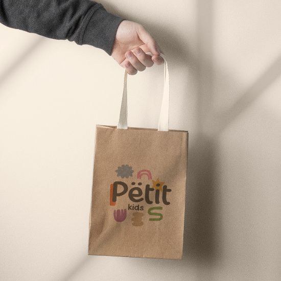 Goya 53576 - Sac cadeau premium petit, anses coton LITT