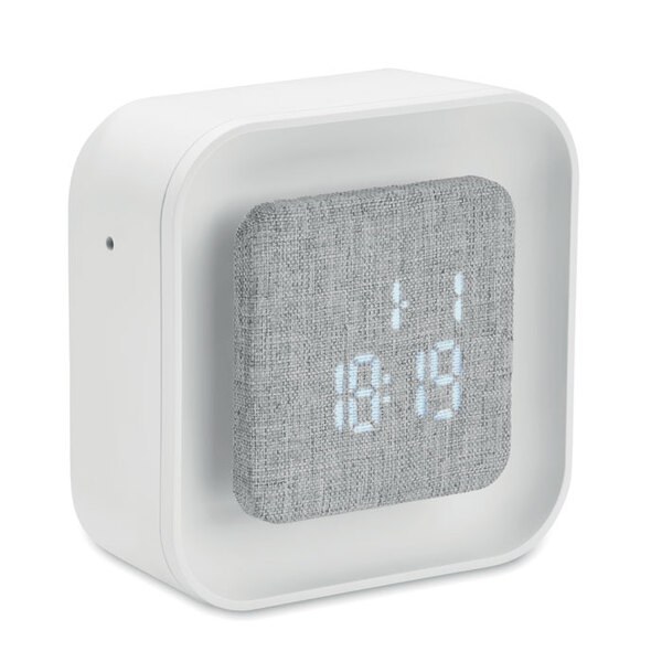 LUCE Gerecyclede ABS/RPET wekker - GiftRetail MO2299