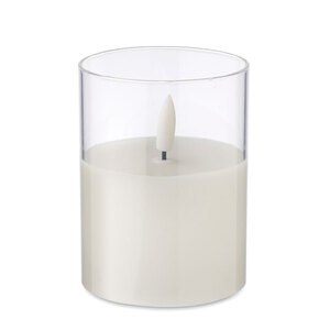 XANDLE+ LED waxkaars in houder - GiftRetail MO2366