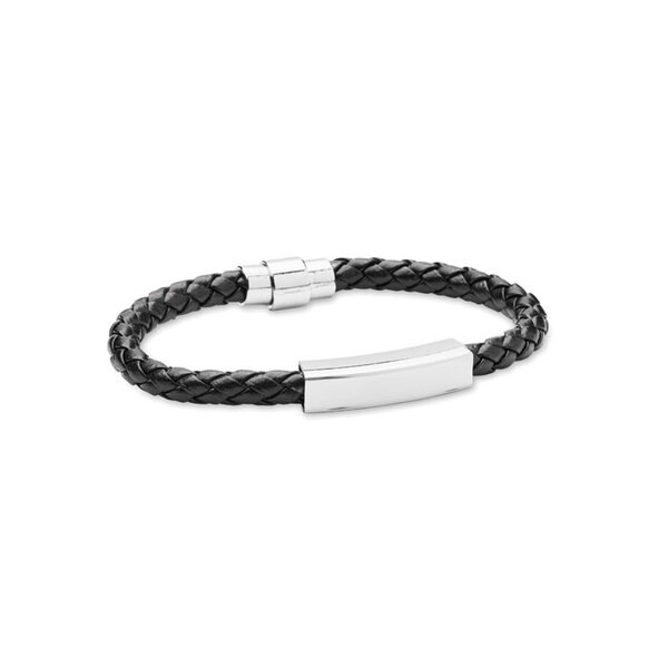 FAULETI Gevlochten kunstleren armband - GiftRetail MO2377
