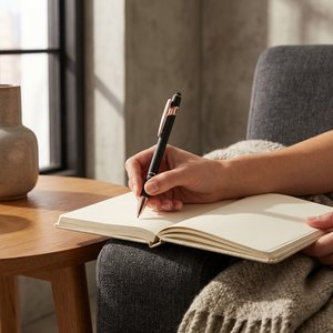 SCRIBBLE Gerecyclede aluminium pen - GiftRetail MO2380