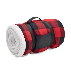 SHERMATT Couverture polaire sherpa RPET - GiftRetail MO2394