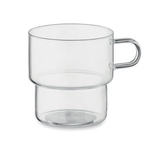 BOROMUG Hoog borosilicaatglas 300ml - GiftRetail MO2348