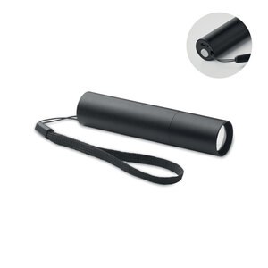 ALUMINATE Oplaadbare aluminium zaklamp - GiftRetail MO2461