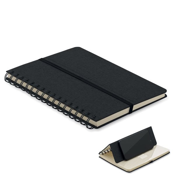 STRATA A5 notitieboekje met telefoonhoude - GiftRetail MO2522