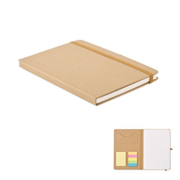STICKNOTE A5 notitieboek gerecycled papie - GiftRetail MO2554