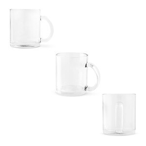 Mug en verre 350ml pour sublimation - Egotier 94318