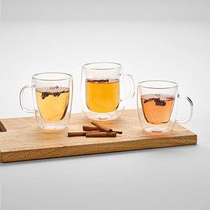 Elbe 350 Mok Borosilicaatglas 300 ml - Aodaci AMG012