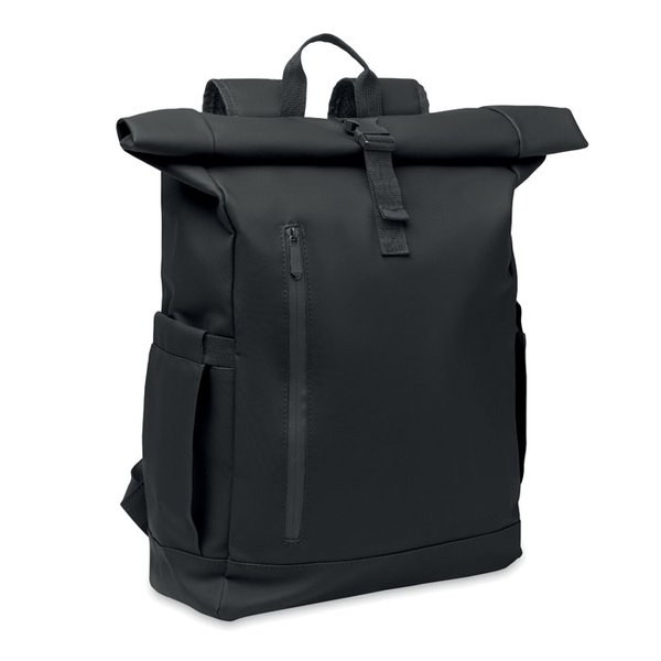 BANGKOK ROLL Rolltop laptop rugzak 600D - GiftRetail MO2643