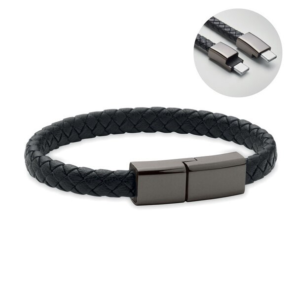 FAULETI CHARGE Type-C kabel armband - GiftRetail MO2646