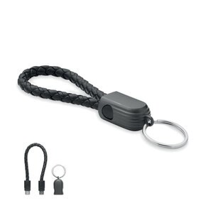 FAULETI LOOP Type-C lus kabel sleutelhanger - GiftRetail MO2647