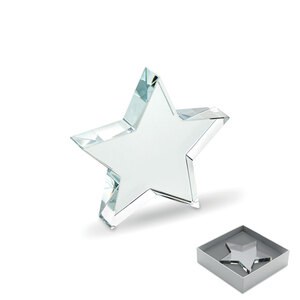 STARWARD Glazen ster award - GiftRetail MO2660