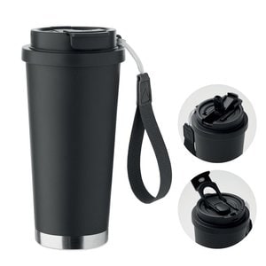 TOPAZ LARGE Dubbelwandige beker 500ml - GiftRetail MO2662