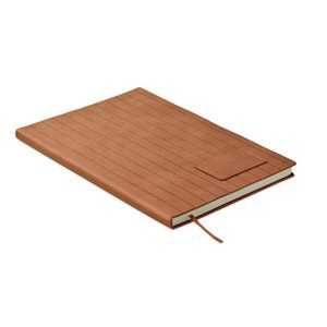 TINTRAY A5 notitieboek in smokey PU - GiftRetail MO2663