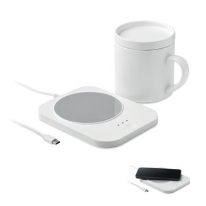 SIROTER Draadl mokwarmer & oplader set - GiftRetail MO2726