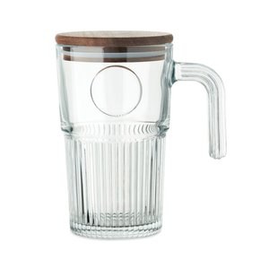 VITRIO JAR Glazen mok 450ml - GiftRetail MO2751