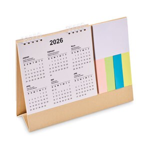 CALENDOO Bureaukalender met memoblok - GiftRetail MO2756