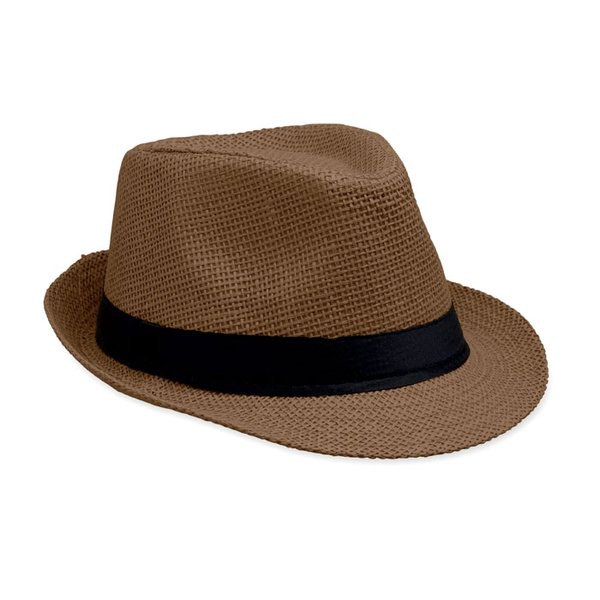BOOWIE Papieren strohoed - GiftRetail MO2367