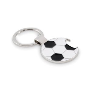 OPEN GOAL Voetbal hanger flesopener - GiftRetail MO2795