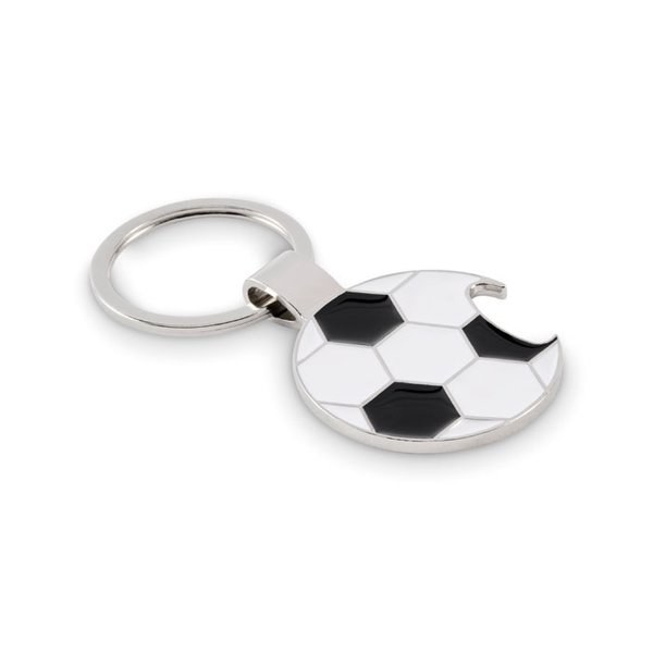 OPEN GOAL Voetbal hanger flesopener - GiftRetail MO2795