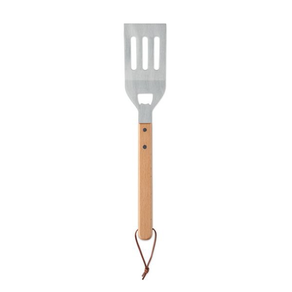 OPENCOOK Beukenhout BBQ spatel - GiftRetail MO2796