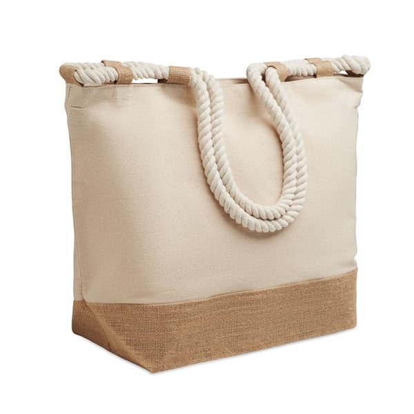 MAKENKE Sac de plage en toile - GiftRetail MO2805