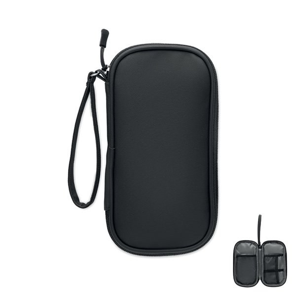 ALLTHERE 600D RPET tech organizer etui - GiftRetail MO2859