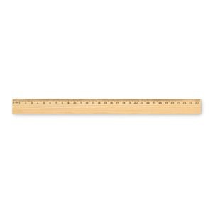 RULER30 Houten liniaal 30cm - GiftRetail MO2918