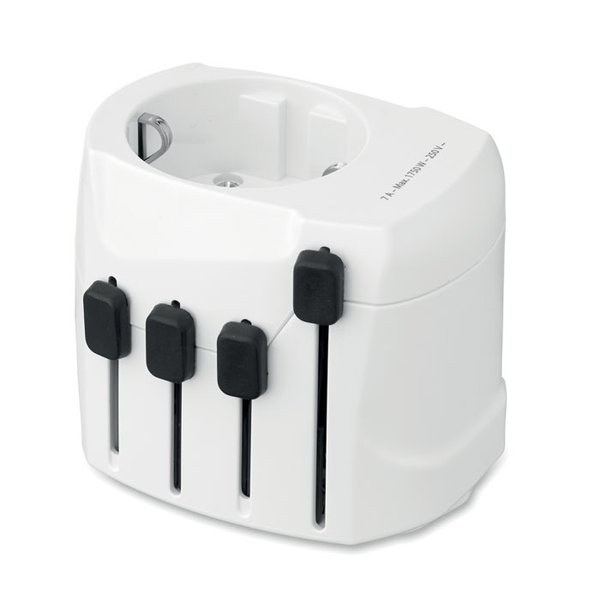 PRO 3-POLE Adaptateur SKROSS® PRO 3pôles - GiftRetail MO2982