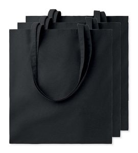 Pack de 3 GiftRetail MO9268 - COTTONEL COLOUR + Sac shopping coton 140gr/m²