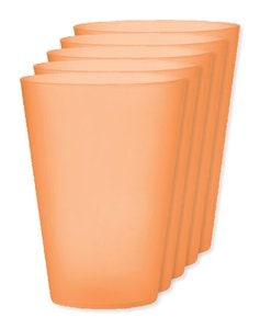 Pack de 5 GiftRetail MO6375 - FESTA LARGE Gobelet réutilisable 300ml