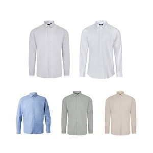 Velilla 36159 - Oxford overhemd voor heren (180 g/m²) van katoen (50%), polyester (45%) en elastaan ​​(5%)