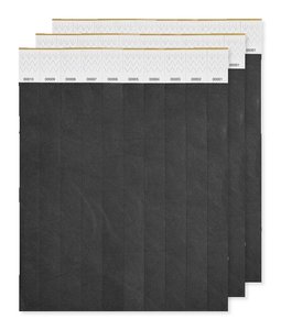 Pak van 3 GiftRetail MO8942 - TYVEK 1 Vel met 10 event armbandjes