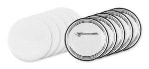 Pak van 50 GiftRetail MO9330 - PIN Gepersonaliseerde Pin Knopjes Ø5,8 CM