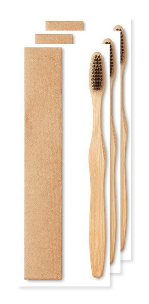 DENTOBRUSH Bamboe tandenborstel