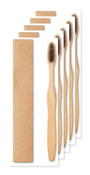DENTOBRUSH Bamboe tandenborstel